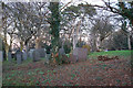 Part of the churchyard of St Michael-on-Greenhill