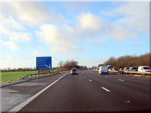 SP0972 : M42 Westbound Near Junction 3 by Roy Hughes
