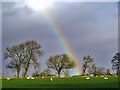 NZ1268 : Rainbow near West Heddon by Andrew Curtis