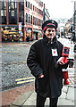 Salvation Army volunteer, Manchester Deansgate