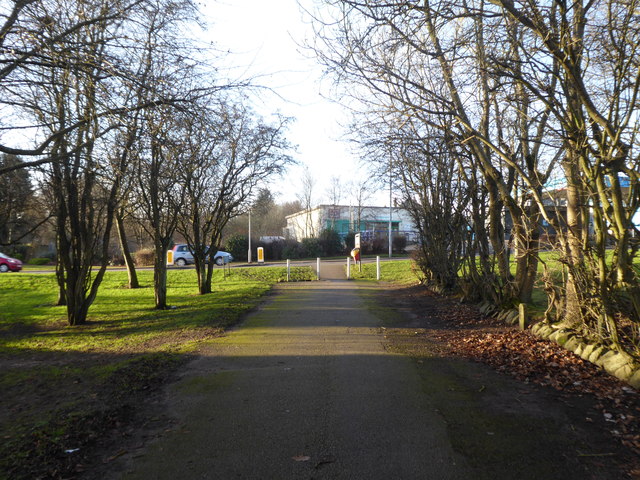 West end of Rubislaw Park Road