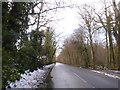 SO8202 : B4066 in woods on Pen Hill by David Smith