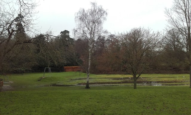 Flooding in Barclay Park