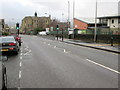 Barkerend Road (B6381) descending into the centre of Bradford