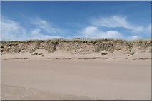 NJ9920 : Eroding dunes, Menie by Richard Webb