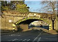 SK4832 : Tamworth Road railway bridge, Sawley by Alan Murray-Rust