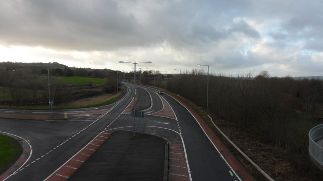A695 junction for Greenside