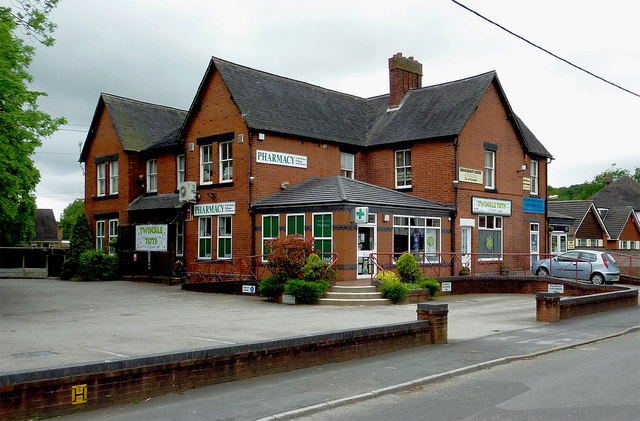 Village businesses in Endon, Staffordshire