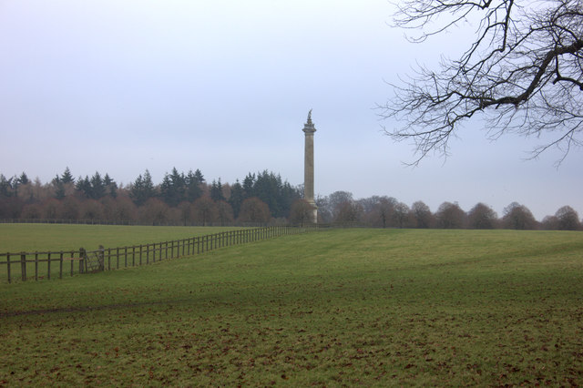 View towards the Column of Victory
