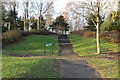 Steps into Campbell Park