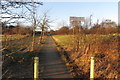 Grudging path to Downs Barn