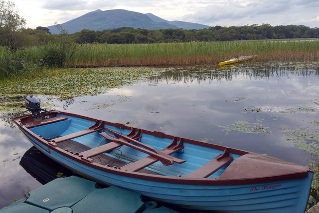 Boat on Lough Leane, Muckross, Killarney National Park