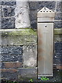 OS benchmark - Aberystwyth, Congregational Chapel on Portland Street