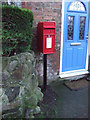 TA1659 : Elizabeth II postbox on Sands Lane, Barmston by JThomas