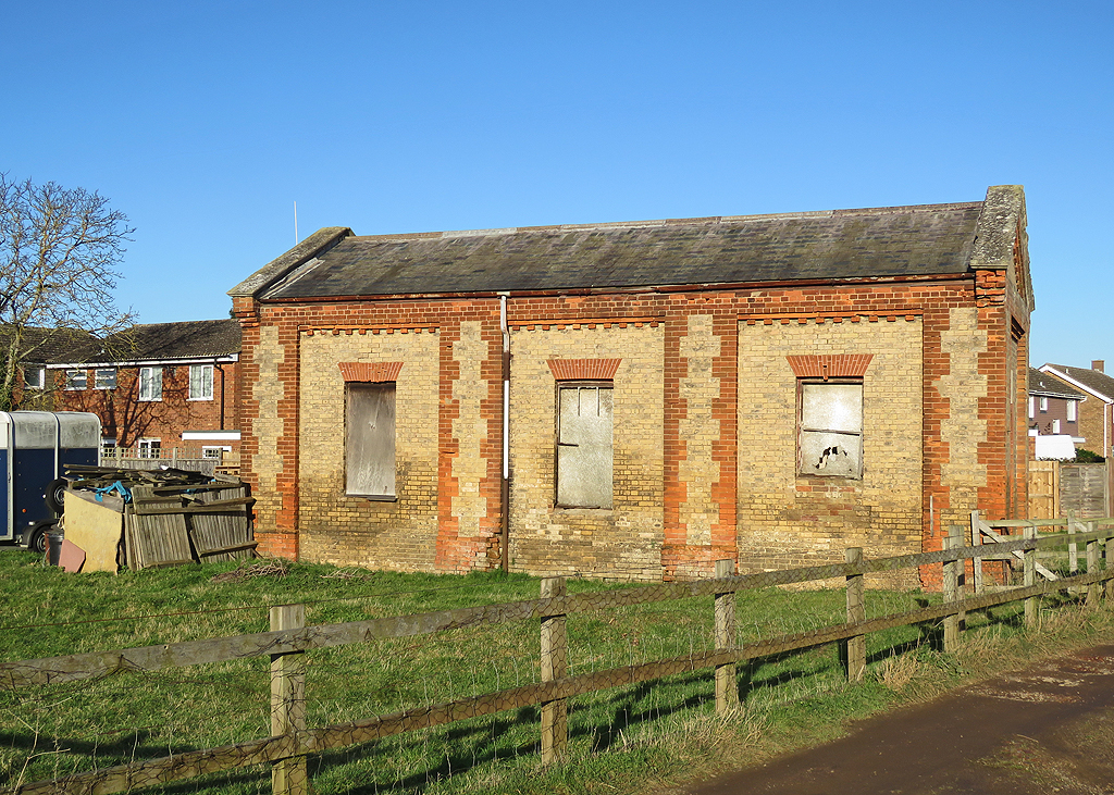 Potton: the Sandy & Potton Railway... © John Sutton :: Geograph Britain ...