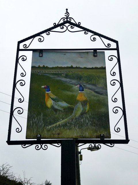 Wroot village sign - Woodside Lane