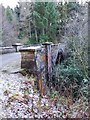 Fine bridge on the Lanfine Estate road