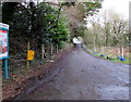 Access road to Saundersfoot railway station