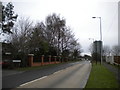 Blackhalve Lane leaving Wolverhampton