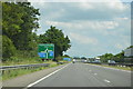 A34 approaching Wendlebury Interchange