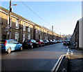 On-street parking, Prichard Street, Tonyrefail