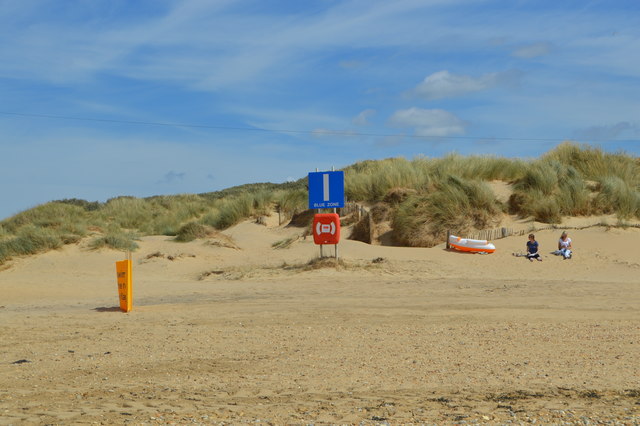 Camber Sands - meeting point I