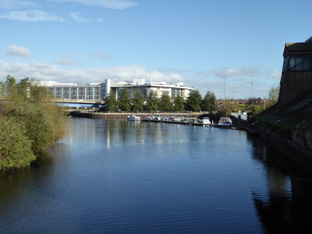 The navigable River Don, Doncaster