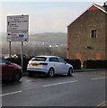 Directions sign, High Street, Tonyrefail