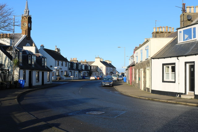 Main Street, Ballantrae © Billy McCrorie cc-by-sa/2.0 :: Geograph ...