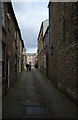 Looking along Hall Street