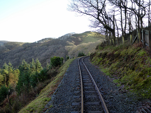Vale of Rheidol Railway towards Devil's Bridge