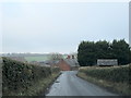 Wassell Grove Lane Approaching Junction With Wynall Lane South