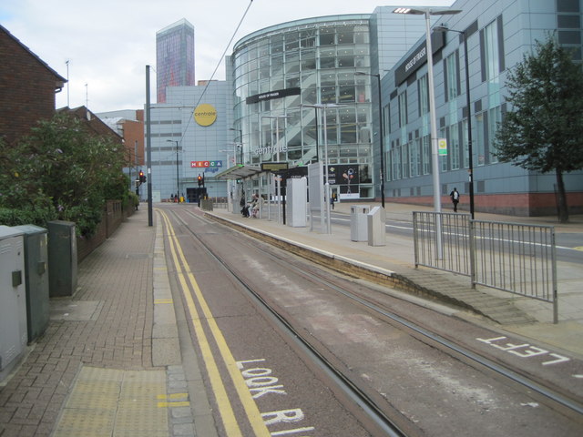 Centrale tram stop, Croydon
