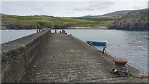 V4481 : Pier / quay at Cuas Crom Harbour, Over the Water, near Cahersiveen by Phil Champion