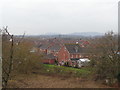 Outer suburbs of Stourport with flood defence