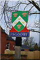 Village Sign on Main Street, Osgodby