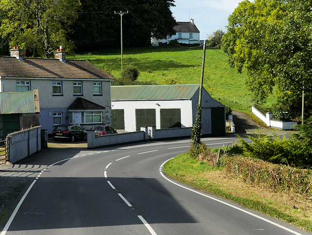 A46, Lough Shore Road, near Tully