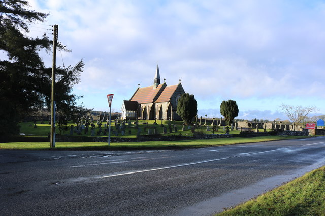 All Saints' Church, Challoch & Graveyard