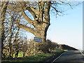 A4133 Ombersley Road Hadley Village Sign