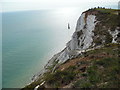 TV5895 : View towards Beachy Head Lighthouse by David Hillas