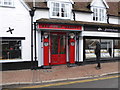 Red pump garage in Great Missenden