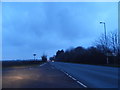 The A15 at the junction of Heath Lane