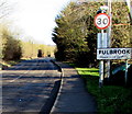 Fulbrook boundary sign