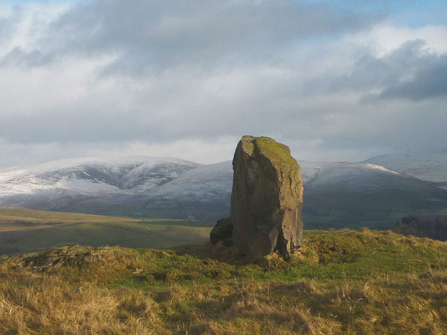 Scout Hill standing stone (2)