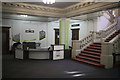 Reception desk and stairs, Crescent Gardens