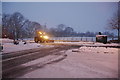 Snow clearance, Dunblane High School