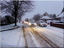 H4772 : Snowing along Knockgreenan Drive by Kenneth  Allen