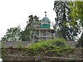 Clock tower on Mote House stable block