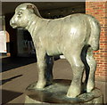 "Lamb" by Kenny Hunter, Canterbury