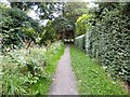 Footpath to Woodhayes Park